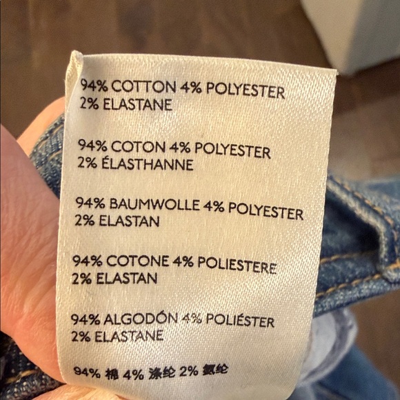 Pilcro Relaxed Fit Blue Boyfriend Jeans - Picture 7 of 9